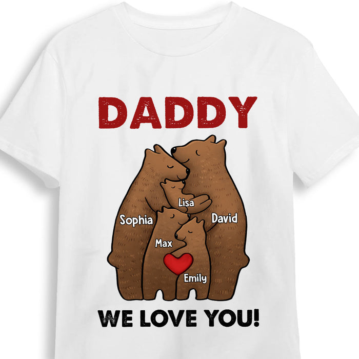 Personalized Gift For Dad We Love You Shirt - Hoodie - Sweatshirt 32955 1