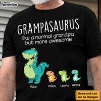 Personalized Gift For Grandpa Saurus Shirt - Hoodie - Sweatshirt 32956 thumb 1