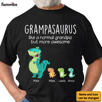 Personalized Gift For Grandpa Saurus Shirt - Hoodie - Sweatshirt 32956 thumb 1