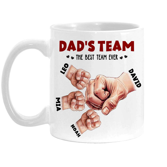 Personalized Gift For Dad's Team Mug 32958 1