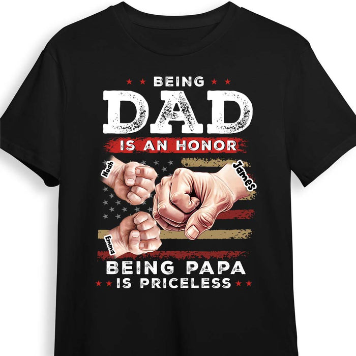Personalized Gift For Being A Dad An Honor Shirt - Hoodie - Sweatshirt 32963 1
