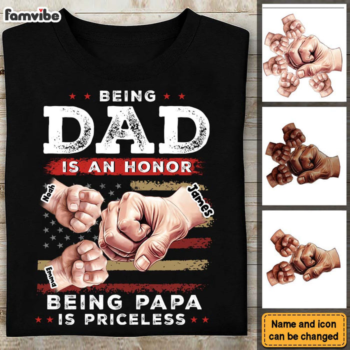Personalized Gift For Being A Dad An Honor Shirt - Hoodie - Sweatshirt 32963 1