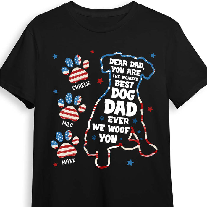 Personalized Gift For Dog Dad Ever Shirt - Hoodie - Sweatshirt 32977 1