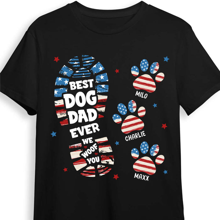Personalized Gift For Being A Dog Dad Means Having A Loyal Companion For Life Shirt - Hoodie - Sweatshirt 32978 1