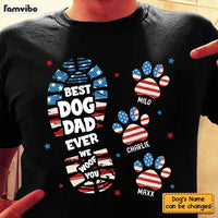 Personalized Gift For Being A Dog Dad Means Having A Loyal Companion For Life Shirt - Hoodie - Sweatshirt 32978 thumb 1