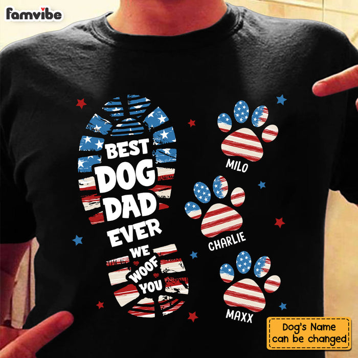 Personalized Gift For Being A Dog Dad Means Having A Loyal Companion For Life Shirt - Hoodie - Sweatshirt 32978 1