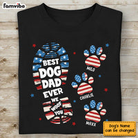 Personalized Gift For Being A Dog Dad Means Having A Loyal Companion For Life Shirt - Hoodie - Sweatshirt 32978 thumb 1