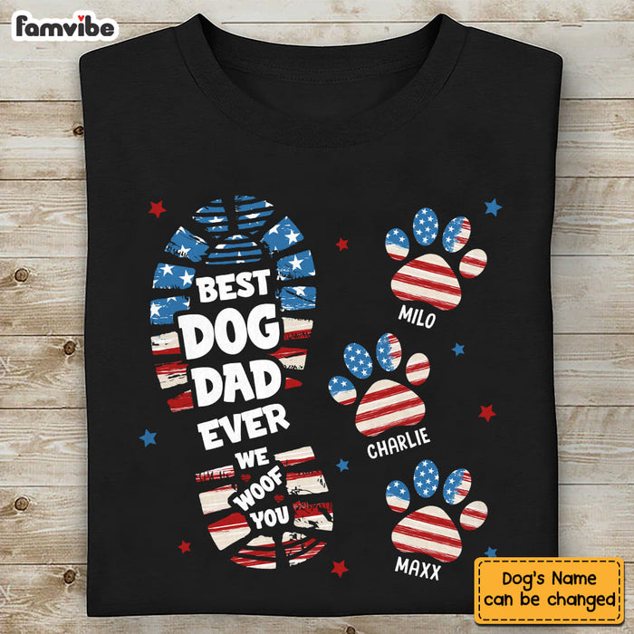 Personalized Gift For Being A Dog Dad Means Having A Loyal Companion For Life Shirt - Hoodie - Sweatshirt 32978 1