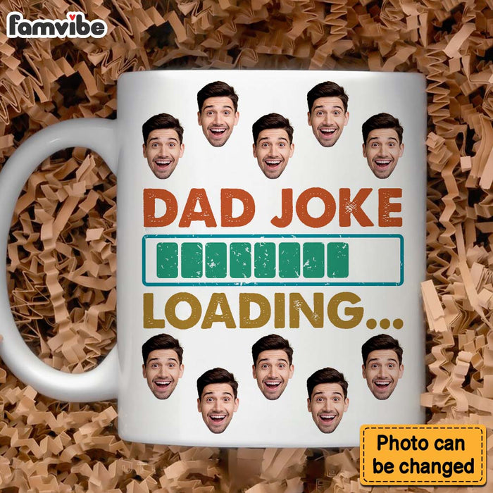 Personalized Gift For Custom Photo Dad Joke Loading Mug 32979 1