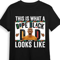 Personalized Gift For Custom Photo Dope Black Dad Shirt - Hoodie - Sweatshirt 32981 thumb 1