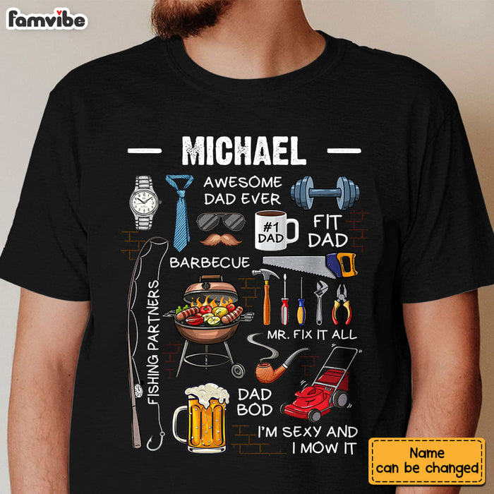 Personalized Gift For Hot Dad Stuff Shirt - Hoodie - Sweatshirt 32984 1