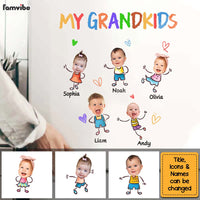 Personalized Gift For Grandma My Grandkids Photo Decal 32988 thumb 1