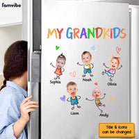 Personalized Gift For Grandma My Grandkids Photo Decal 32988 thumb 1