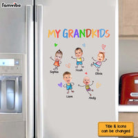 Personalized Gift For Grandma My Grandkids Photo Decal 32988 thumb 1