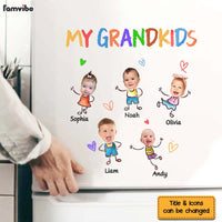 Personalized Gift For Grandma My Grandkids Photo Decal 32988 thumb 1