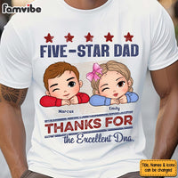 Personalized Gift For Dad Grandpa Five-Star Shirt - Hoodie - Sweatshirt 32990 thumb 1