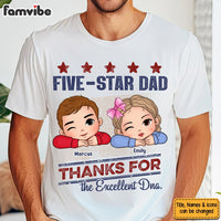 Personalized Gift For Dad Grandpa Five-Star Shirt - Hoodie - Sweatshirt 32990 thumb 1