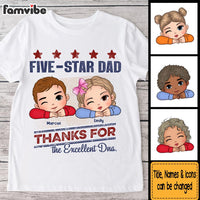 Personalized Gift For Dad Grandpa Five-Star Shirt - Hoodie - Sweatshirt 32990 thumb 1