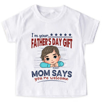 Personalized Gift For Dad Father's Day Kid T Shirt - Kid Hoodie - Kid Sweatshirt 32993 thumb 1
