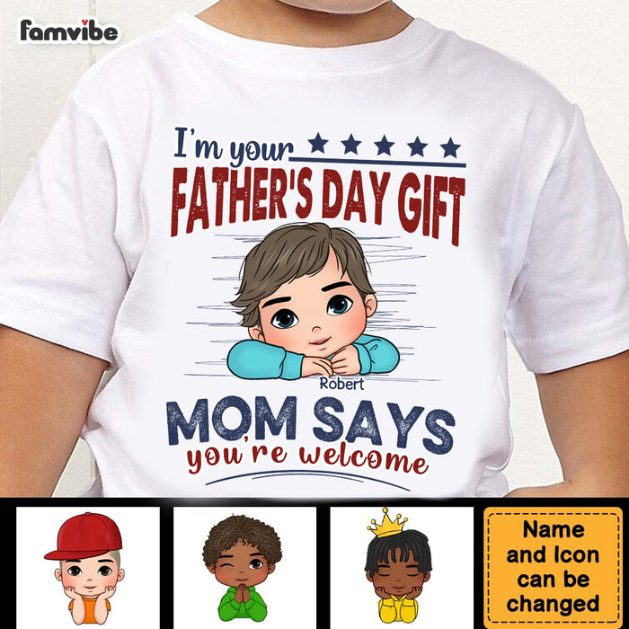 Personalized Gift For Dad Father's Day Kid T Shirt - Kid Hoodie - Kid Sweatshirt 32993 1