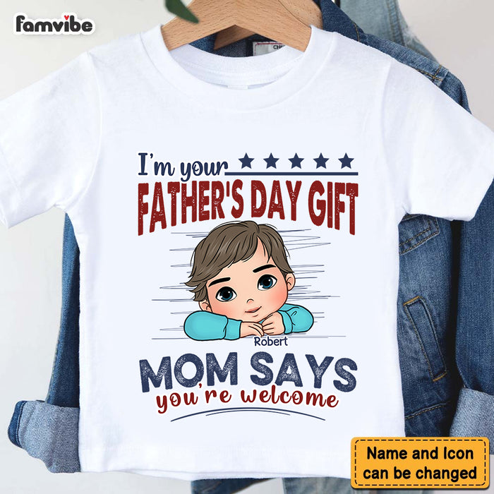 Personalized Gift For Dad Father's Day Kid T Shirt - Kid Hoodie - Kid Sweatshirt 32993 1