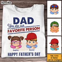Personalized Gift For Dad Our Favorite Person Shirt - Hoodie - Sweatshirt 32996 thumb 1