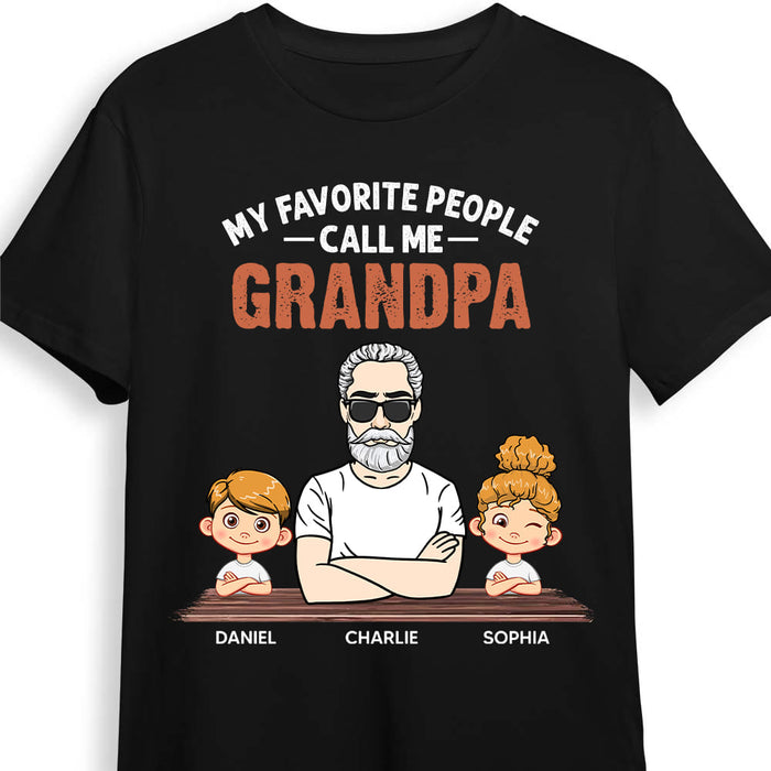 Personalized Gift for grandpa Favorite People Man And Kids Shirt - Hoodie - Sweatshirt 33000 1