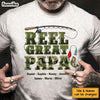 Personalized Reel Great Dad Fishing Camouflage Shirt - Hoodie - Sweatshirt 33002 1