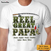 Personalized Reel Great Dad Fishing Camouflage Shirt - Hoodie - Sweatshirt 33002 1