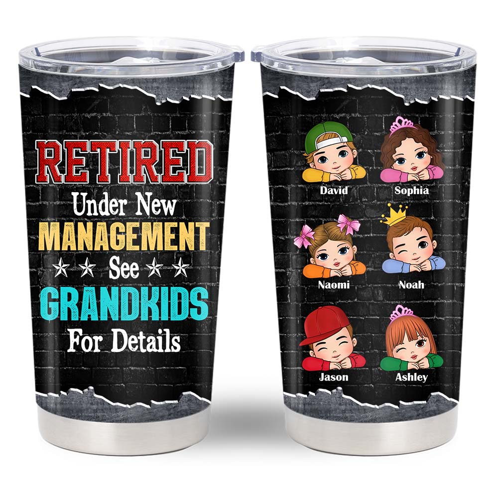 Personalized Gift For Grandpa See Grandkids For Details Full Printed Tumbler 33009 Primary Mockup