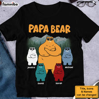 Personalized Gift For Dad Grandpa Awesome Bear Shirt - Hoodie - Sweatshirt 33012 thumb 1