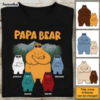 Personalized Gift For Dad Grandpa Awesome Bear Shirt - Hoodie - Sweatshirt 33012 thumb 1
