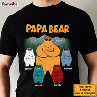 Personalized Gift For Dad Grandpa Awesome Bear Shirt - Hoodie - Sweatshirt 33012 thumb 1