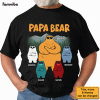 Personalized Gift For Dad Grandpa Awesome Bear Shirt - Hoodie - Sweatshirt 33012 thumb 1