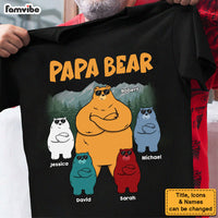 Personalized Gift For Dad Grandpa Awesome Bear Shirt - Hoodie - Sweatshirt 33012 thumb 1