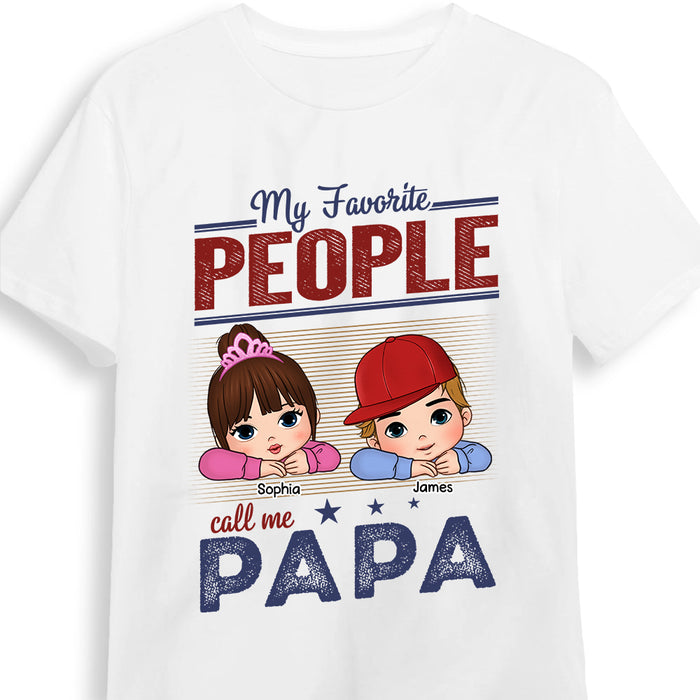 Personalized Gift For Grandpa Favorite People Shirt - Hoodie - Sweatshirt 33014 1
