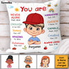 Personalized Gift For Grandson You Are Pillow 33016 1