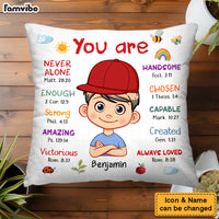 Personalized Gift For Grandson You Are Pillow 33016 thumb 1