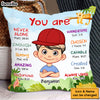 Personalized Gift For Grandson You Are Pillow 33016 1