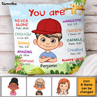Personalized Gift For Grandson You Are Pillow 33016 thumb 1