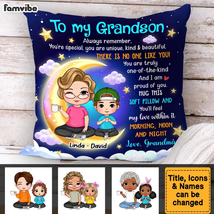 Personalized Gift For Grandson You Are Special Pillow 33022 1