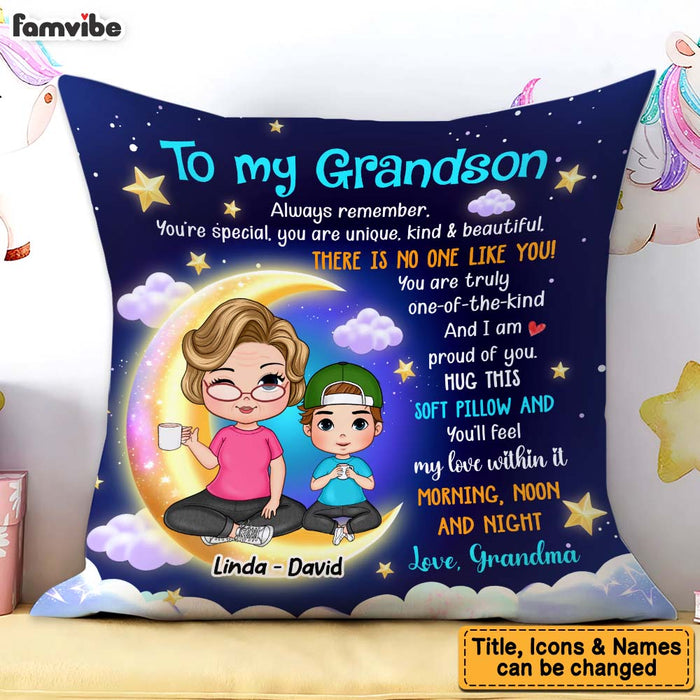 Personalized Gift For Grandson You Are Special Pillow 33022 1
