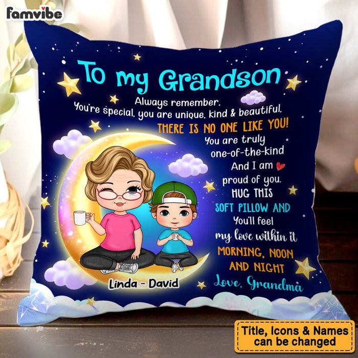 Personalized Gift For Grandson You Are Special Pillow 33022 1