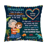 Personalized Gift For Grandson Hug This Pillow 33023 thumb 1
