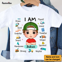 Personalized Affirmation Gift I Am Kind I Am Smart Kid T Shirt - Kid Hoodie - Kid Sweatshirt 33024 thumb 1