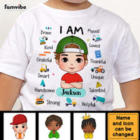 Personalized Affirmation Gift I Am Kind I Am Smart Kid T Shirt - Kid Hoodie - Kid Sweatshirt 33024 thumb 1