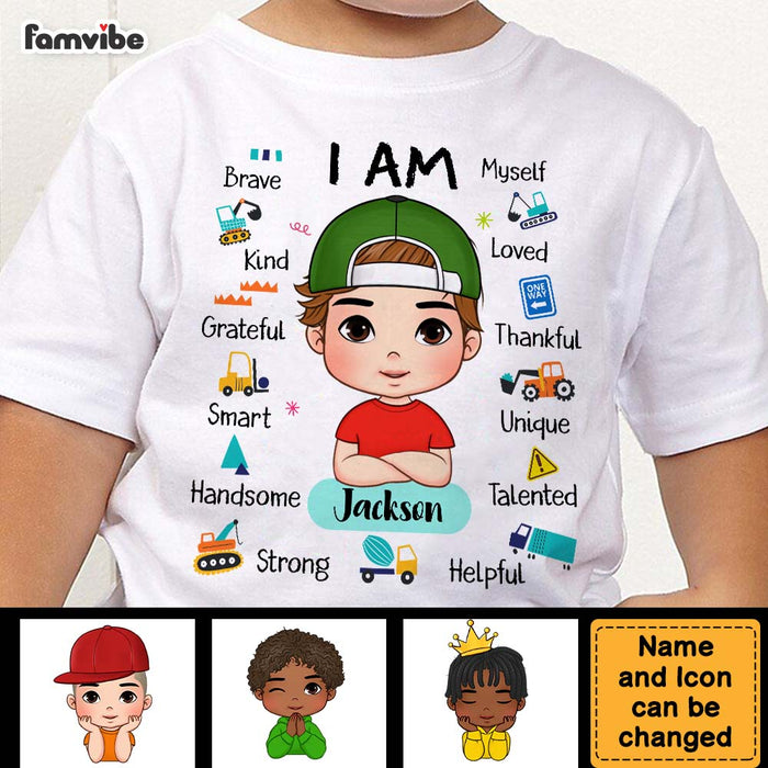 Personalized Affirmation Gift I Am Kind I Am Smart Kid T Shirt - Kid Hoodie - Kid Sweatshirt 33024 1