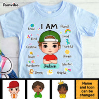 Personalized Affirmation Gift I Am Kind I Am Smart Kid T Shirt - Kid Hoodie - Kid Sweatshirt 33024 thumb 1