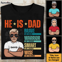 Personalized Gift For Dad He Is Dad Shirt - Hoodie - Sweatshirt 33026 thumb 1
