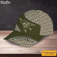 Personalized Outline Fist Bump Dad Grandpa Cap 33031 thumb 1